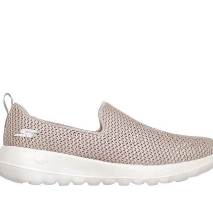 Skechers Women's Go Walk Joy-Evaluate Trainers, Taupe Textile/Trim, 4 UK