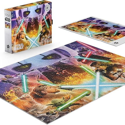 Buffalo Games - Silver Select - Star Wars - If You're Not with Me - 1000 Piece Jigsaw Puzzle for Adults Challenging Puzzle Perfect for Game Nights - Finished Size 26.75 x 19.75