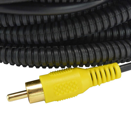 TRQ Rear View Camera Add On Kit w/Wiring Harness & Tailgate Handle Compatible with GM Pickup