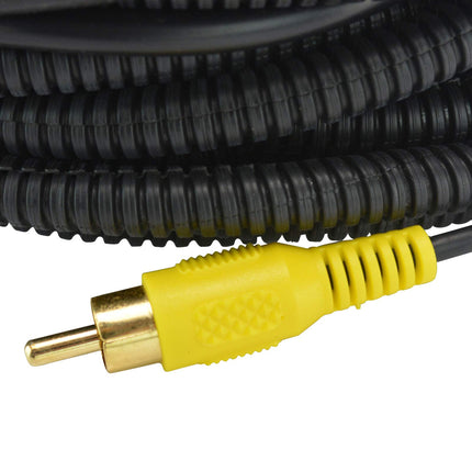 TRQ Rear View Camera Add On Kit w/Wiring Harness & Tailgate Handle Compatible with GM Pickup