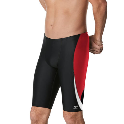 Speedo Men's Swimsuit Jammer Endurance+ Splice Team Colors