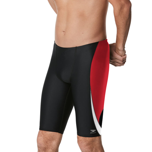 Speedo Men's Swimsuit Jammer Endurance+ Splice Team Colors