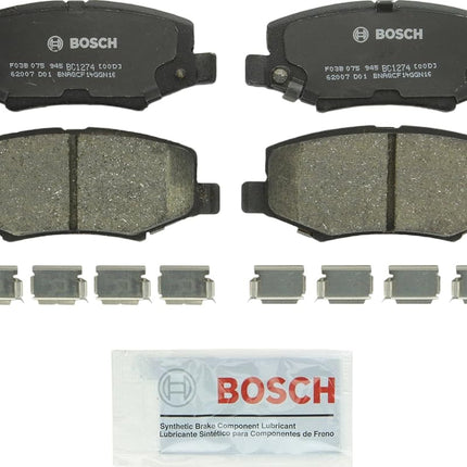 BOSCH BC1274 QuietCast Premium Ceramic Disc Brake Pad Set - Compatible with Select Dodge Nitro; Jeep Liberty, Wrangler, Wrangler JK; REAR