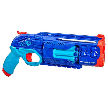 Nerf Elite 2.0 Trailblazer RD-8 Blaster, Wild Edition Color Design, 8-Dart Rotating Drum, Hammer Action, 16 Elite Darts, Tactical Rail