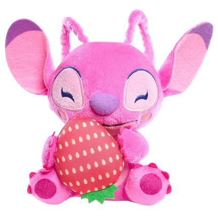 Disney Stitch Small 7 Inch Plush Stuffed Toy Strawberry Angel Children's Toy from 2 Years Just Play