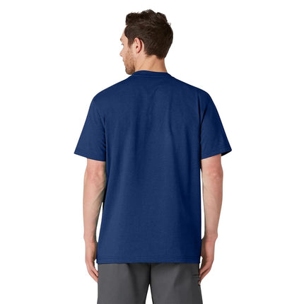 Dickies Men's Big & Tall Heavyweight Crew Neck Short Sleeve Tee Big-Tall, Ink Navy Heather, S