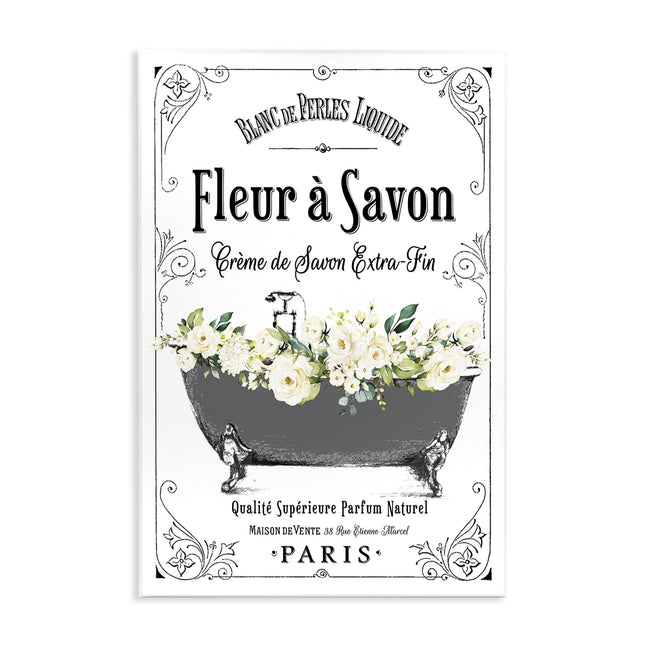 Stupell Industries Fleur a Savon Vintage Parisian 