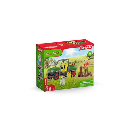 Schleich Farm World 42659 Collectible Forest Work 49 Pieces for Ages 3+