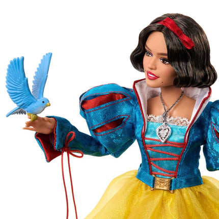 Mattel Disney Collector Snow White Collectible Fashion Doll in Signature Clothing Inspired by Disney Live Action Movie, Gifts for Kids and Collectors, HVY53