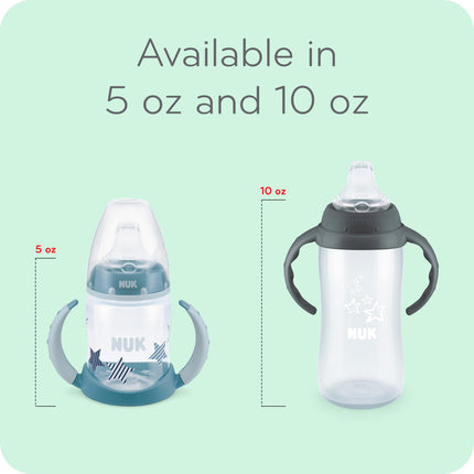 Vaso NUK Small Learner de Tritán, 147 ml, más de 6 meses – Sin BPA, Vaso Antiderrames