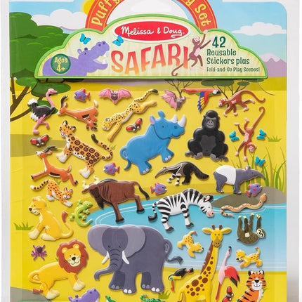 Melissa & Doug Puffy Sticker Play Set: Safari - 42