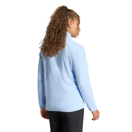 adidas Women's Terrex Multi Essentials Half-Zip Fleece Hiking Jacket, Blue, Medium