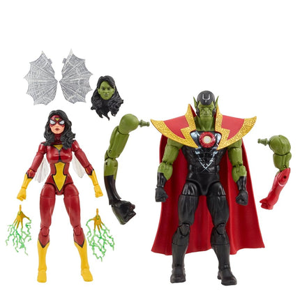 Hasbro Marvel Legends Series Skrull Queen and Supe