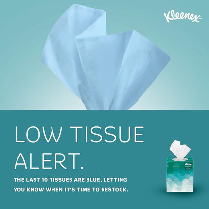 Pañuelos faciales KLEENEX* 21270 - 36 cubos x 95 hojas blancas, 2 capas