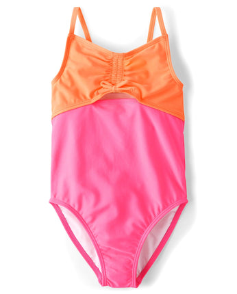 The Children's Place Girls' One Piece Swimsuit, Ne