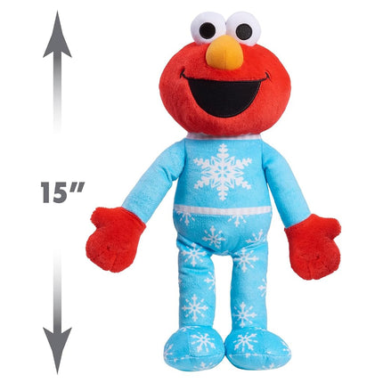 Sesame Street SS Holiday Large Plush - Elmo, Kids Toys for Ages 18 Month