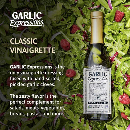 GARLIC EXP, DRSSNG VNGRT Garlic, 12.5 OZ, (Pack of 12)