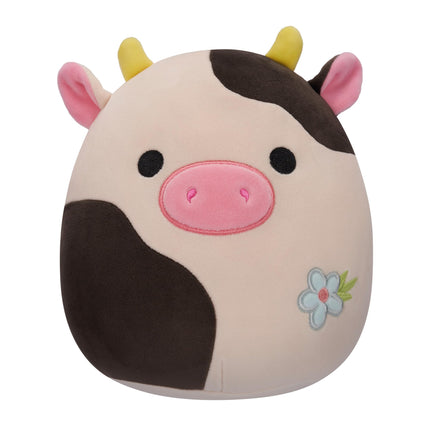Squishmallows Original 8-Inch Connor Cow with Blue