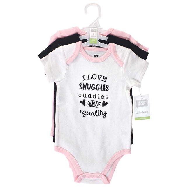 Hudson Baby Baby Cotton Bodysuits, Spread Kindness, 6-9 Months