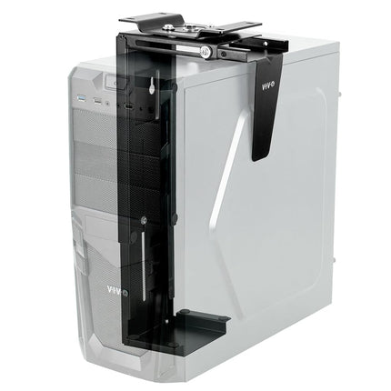 VIVO Adjustable Under Desk and Wall PC Mount, Comp