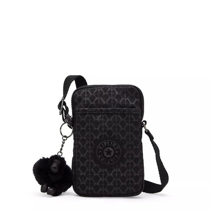 Kipling Women's Tally Minibag, Lightweight Crossbody Mini, Nylon Phone Bag, Signature Emb, 4.3''L x 6.8''H x 0.8''D (KI1645)