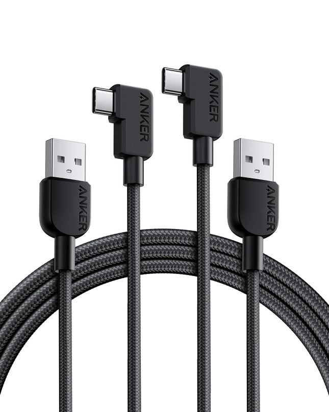 Anker USB C Charging Cable with Angled Plug, 180 c