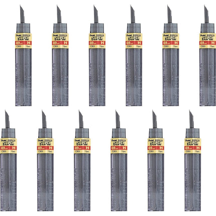 Pentel Super Hi-Polymer Lead Refill, 0.5mm, Fine, 