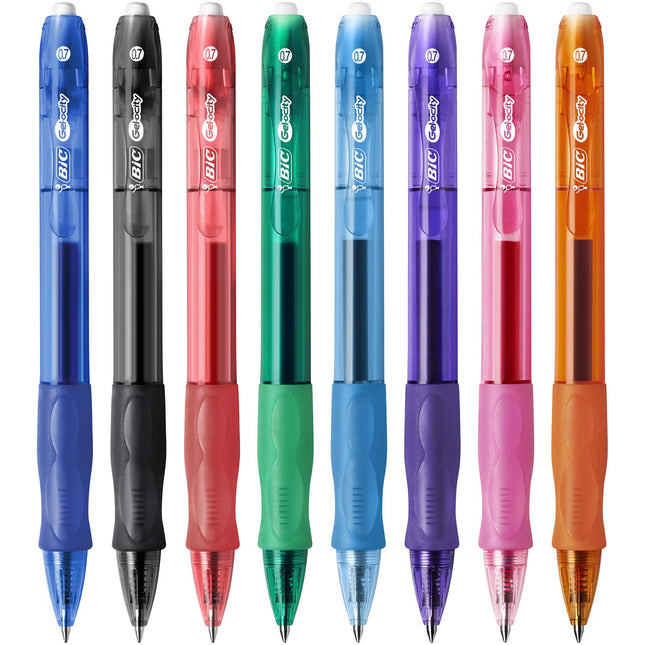 Bic RLCAP41-AST Bic Gelocity Fashion Stylo Multicouleur Lot de 4