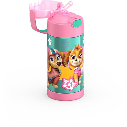 THERMOS FUNTAINER Water Bottle with Straw, 12oz, Paw Patrol Girl