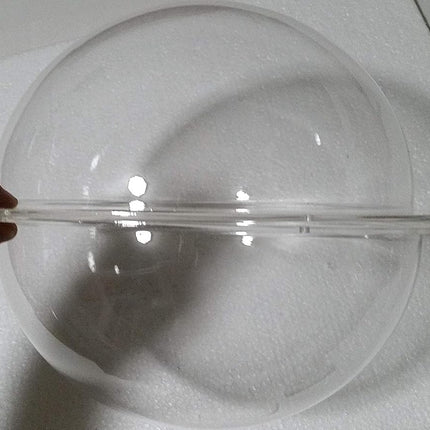 Acrylic Dome/Plastic Hemisphere - Clear - 9" Diameter, 3/4" Flange with Pre-Drilled Holes