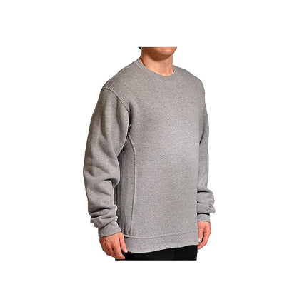 Russell Athletic Men's Dri-Power Fleece Sweatshirts, Moisture Wicking, Cotton Blend, Relaxed Fit, Sizes S-4x, Oxford, S