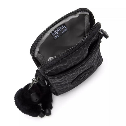 Kipling Women's Tally Minibag, Lightweight Crossbody Mini, Nylon Phone Bag, Signature Emb, 4.3''L x 6.8''H x 0.8''D (KI1645)