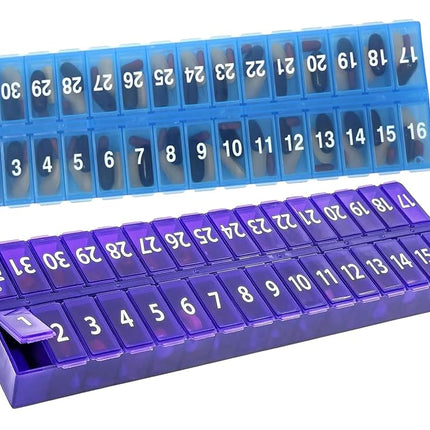 AM PM 31 Day Once-a Day Monthly Pill Planner Organ