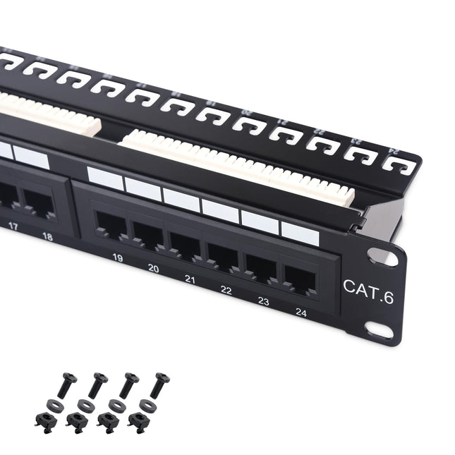 Cable Matters Rackmount or Wall Mount 1U 24-Port C