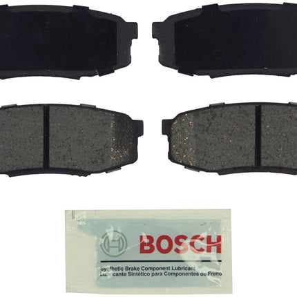BOSCH BE1304 Blue Ceramic Disc Brake Pad Set - Compatible With Select Lexus LX570; Toyota Land Cruiser, Sequoia, Tundra; REAR