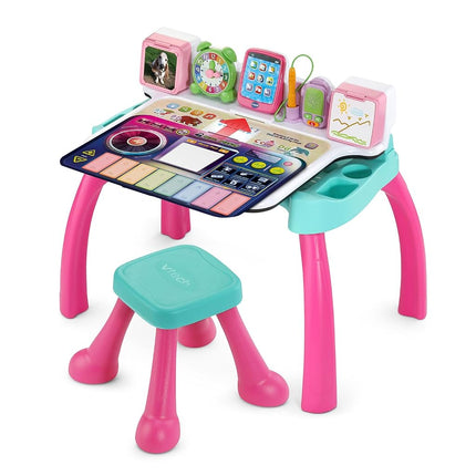 VTech Explore and Write Deluxe Activity Desk (Frustration Free Packaging), Pink