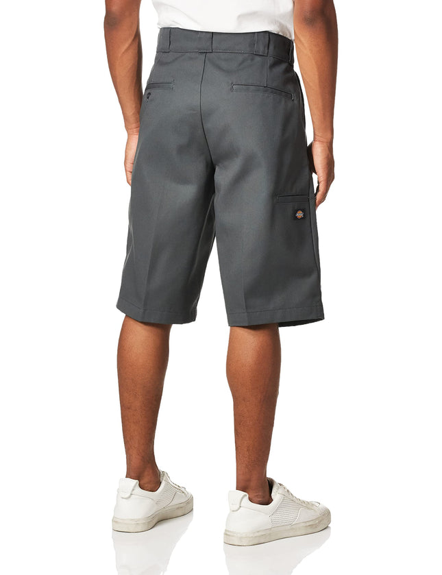 Dickies Mens Relaxed Fit Multi-use Pocket Work Shorts, Charcoal, 38 Regular
