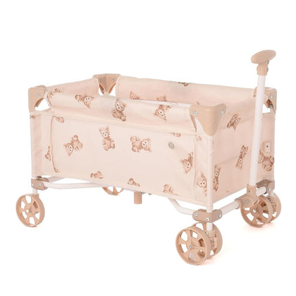 Roma Teddy Toy Wagon with Adjustable Handle, Cute 