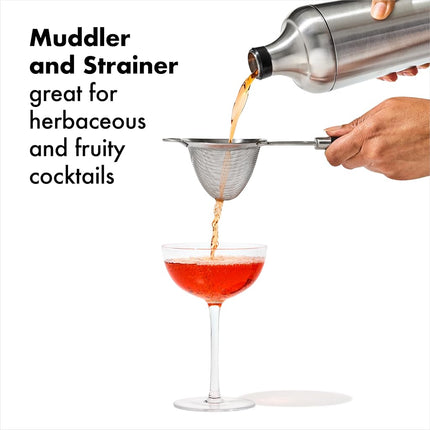 OXO Steel 6-Piece Barware Set