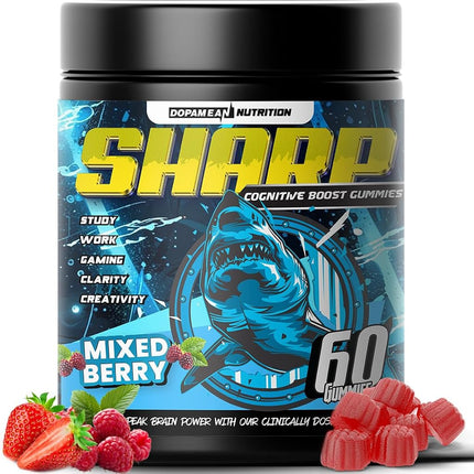 SHARP Alpha GPC & Paraxanthine Chewable Gummies wi