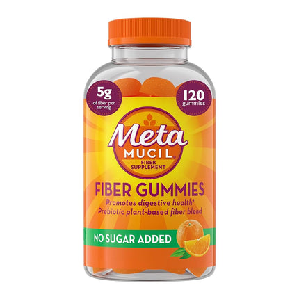 Metamucil Fiber Supplement Gummies, Sugar Free Ora