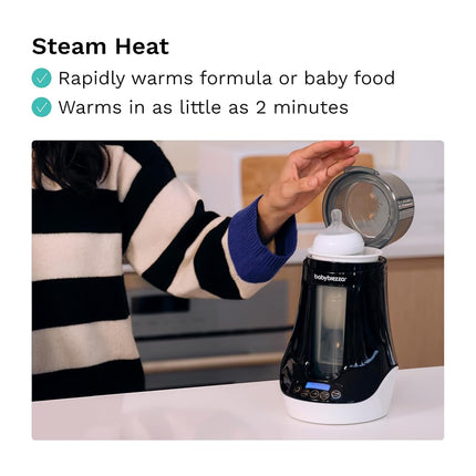 Baby Brezza Fast Baby Milk Warmer for All Bottles of Formula + Breastmilk