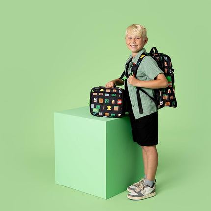 Simple Modern Minecraft Kids Lunch Box & Insulated Lunch Bag for School