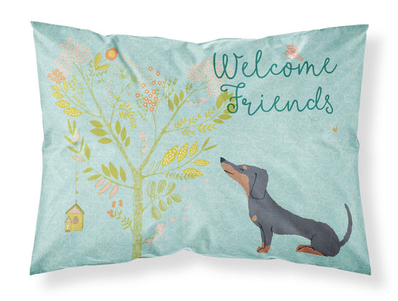 Caroline's Treasures BB7630PILLOWCASE Welcome Frie