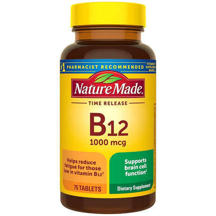 Nature Made Vitamin B12 1000 mcg Time Release Tabl