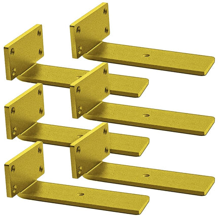 Floating Shelf Brackets Heavy Duty - 1/5 Inch Thic
