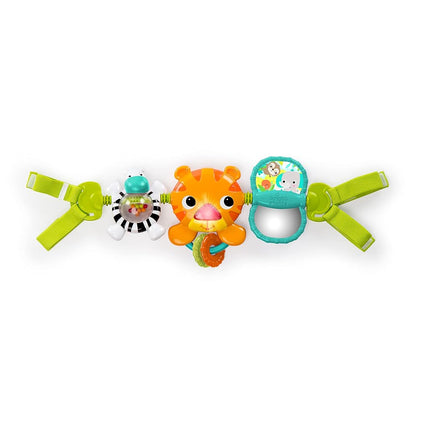 Bright Starts Take Along Toy Bar for Baby Car Seats/Carriers
