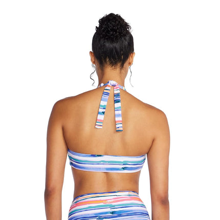 Speedo Women's Swimsuit Bikini Top V-Neck Halter