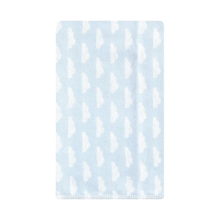Hudson Baby Unisex Baby Cotton Flannel Burp Cloths, Colorful Transportation, One Size