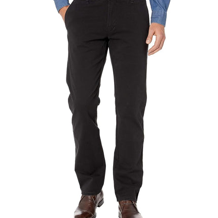 Pantalones Casuales Dockers para hombre Smart 360 Flex Ultimate Chino de corte recto - Negros - 31W x 32L